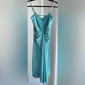 Michael Kors Uroko Twist Chain Strap Dress - Size Small
